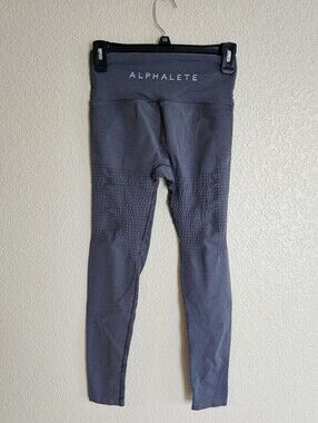 Alphalete Charcoal Seamless High-Waist Leggings